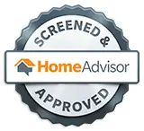 Home Advisor Logo Screened and Approved