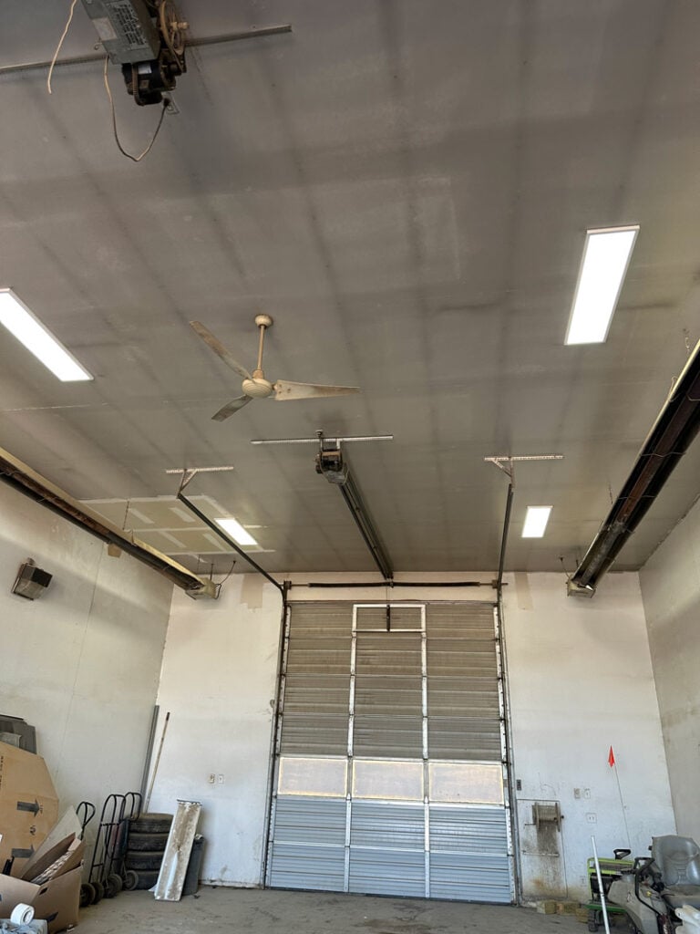 Electrical work done for a commercial project by a licensed commercial electrician from Don's Electric